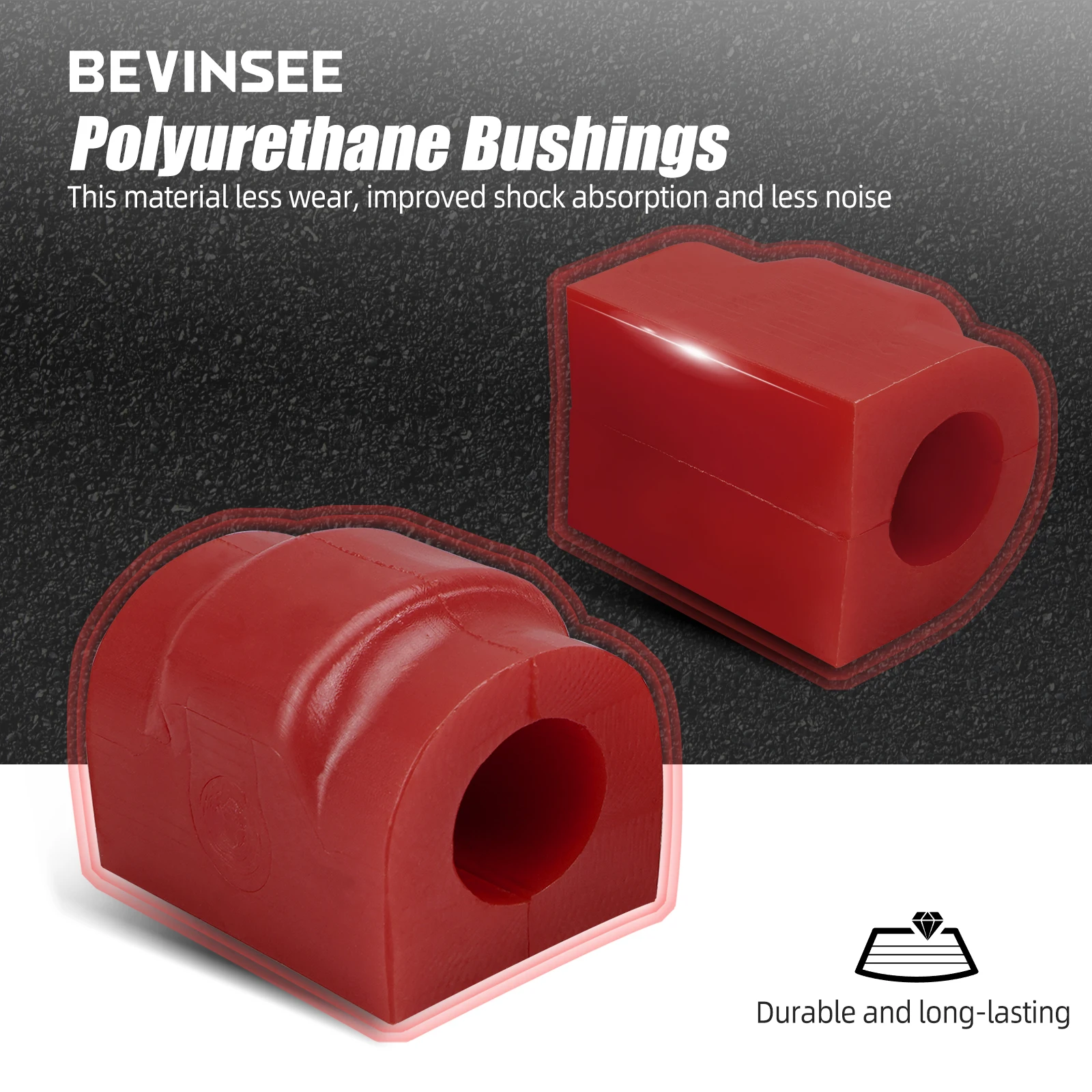 Rear Anti Roll Sway Bar Polyurethane Bushing 18mm for BMW E46 E36 Z4 E85/E86 Replace for 33551138104 front axle sway bar bushing
