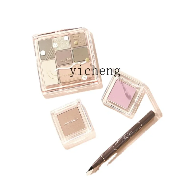 

ZC Eye Shadow Plate Blush Very Fine Liquid Eyeliner Combination