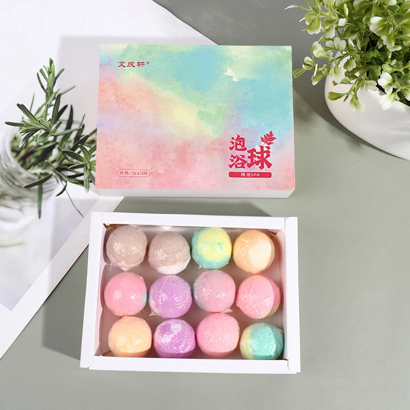 Natural Handmade Bathing Foot Spa Bath Ball 12pcs/set