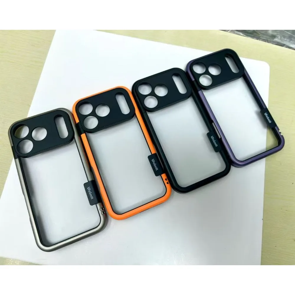 Lightweight Soft Silicone Shockproof Frame Case with Lens Protector Cover