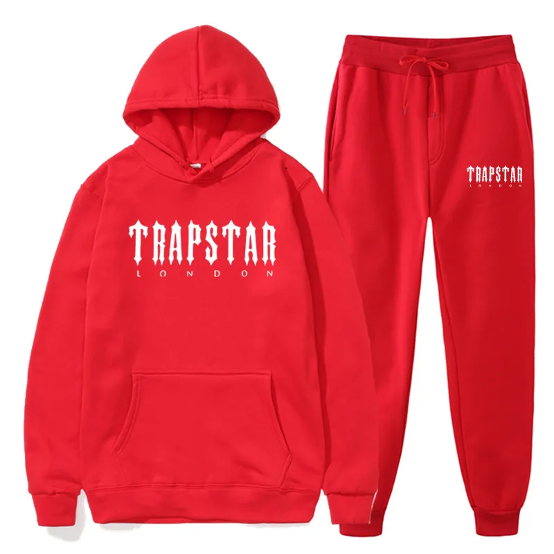 Trapstar London 2022 Men's New Long Sleeves Splicing Tracksuits Hoodies ...