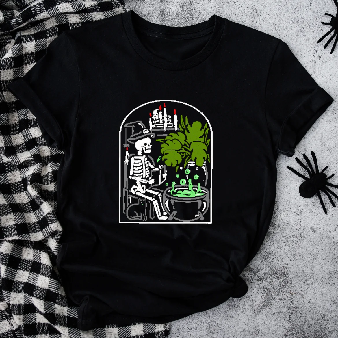 

Модная женская Универсальная футболка в стиле ретро, футболка с коротким рукавом и принтом черепа, одежда с принтом на лето и весну, футболка