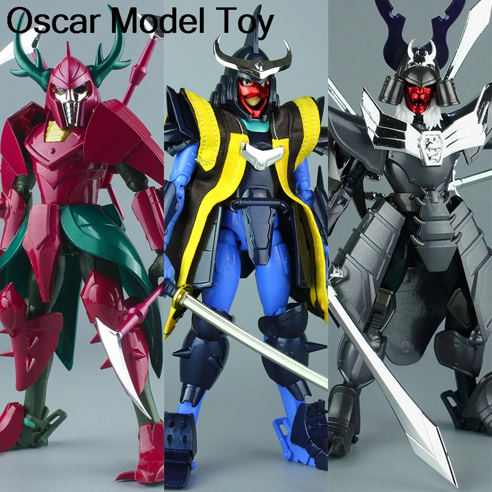 In Stock Lutoys Model Yoroiden Samurai Troopers / Ronin Warriors Gen Masho Rajura Phantom Demon General Plus Figures Armor | CZ
