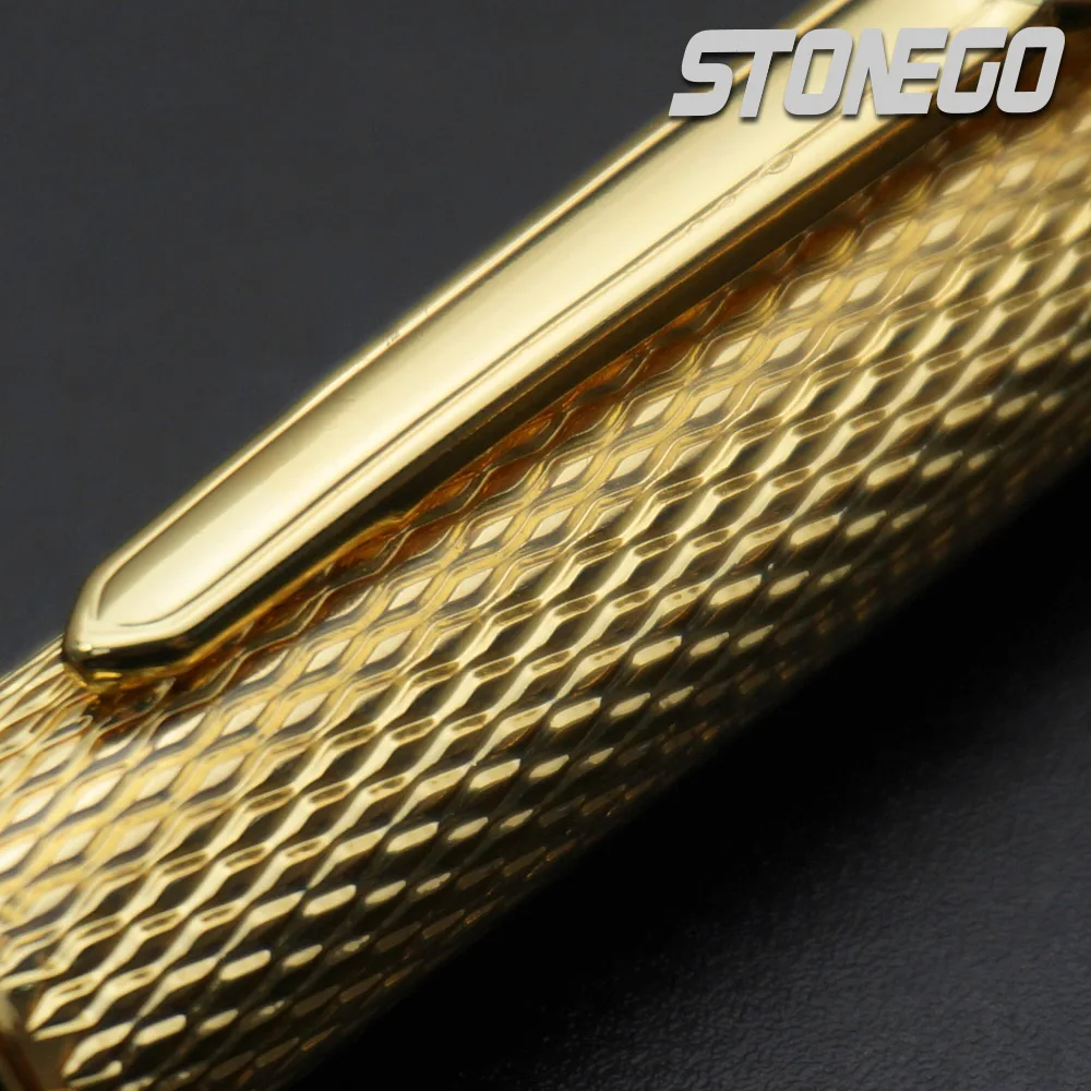 STONEGO Classic Luxury Stainless Steel Rollerball Pen