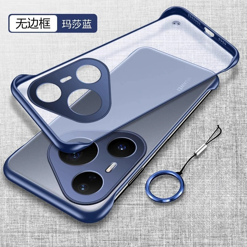 Sleek Frameless Matte Phone Case - Premium Slim Borderless Protective Cover