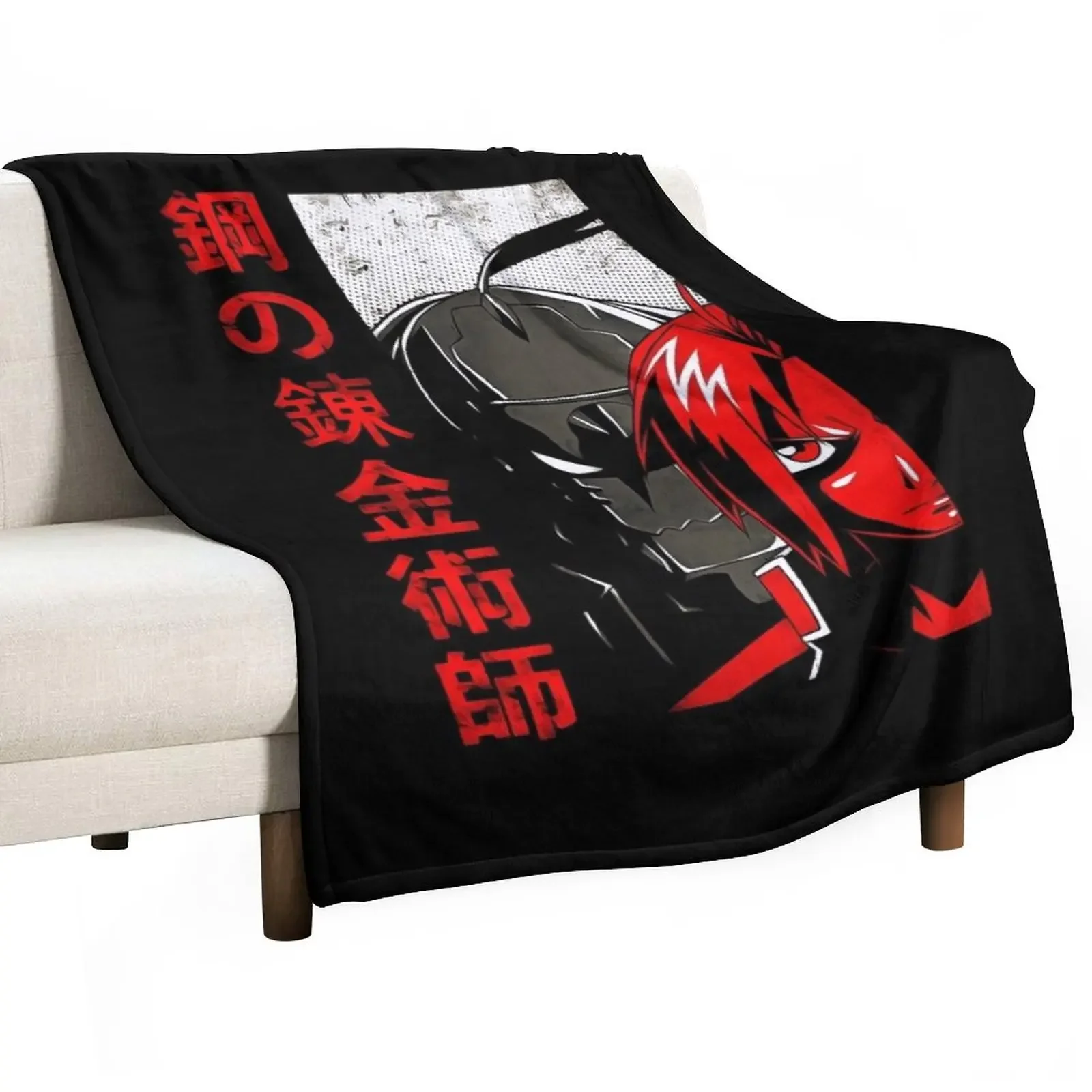 

Fullmetal Alchemist Throw Blanket Decorative Sofas Shaggy heavy to sleep Soft Beds Blankets