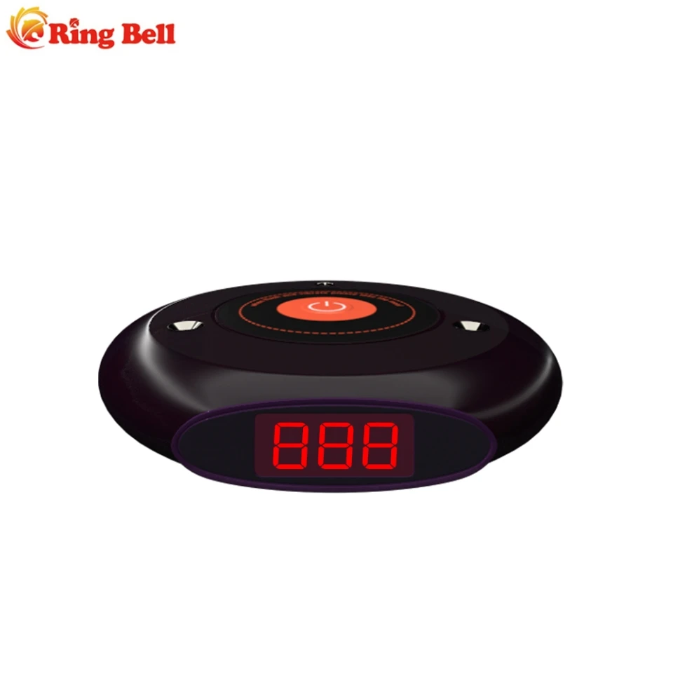 wireless restaurant pager waterproof coaster pager Queue Calling Equipment Guest system wireless calling system