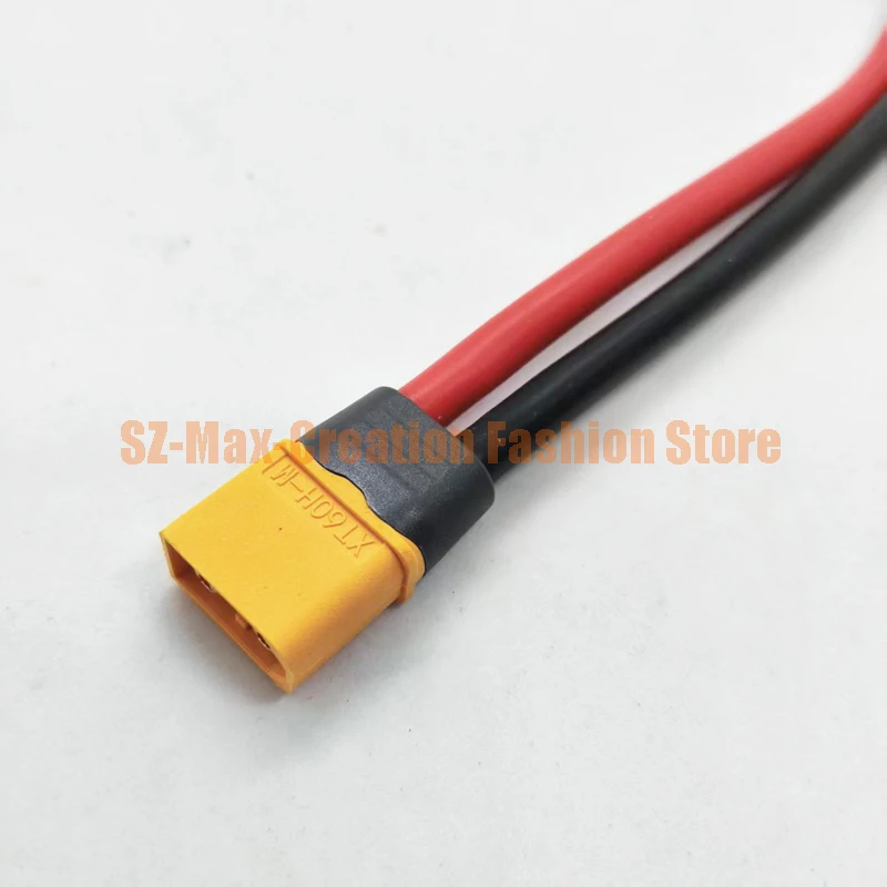 업데이트된 Amass XT60E-F 암 커넥터를 XT60 H 수 커넥터로 교체하는 10AWG 15/30/50CM 와이어 케이블 고정 마운트 플러그 (RC 장난감 자동차 ESC 모터용)