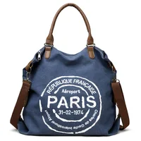 Fashion Purse Vintage Canvas Bag