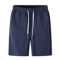 Summer Linen Shorts Men Casual Shorts Trunks Fitness Beach Shorts Man Breathable 100% Cotton Short Trousers 2