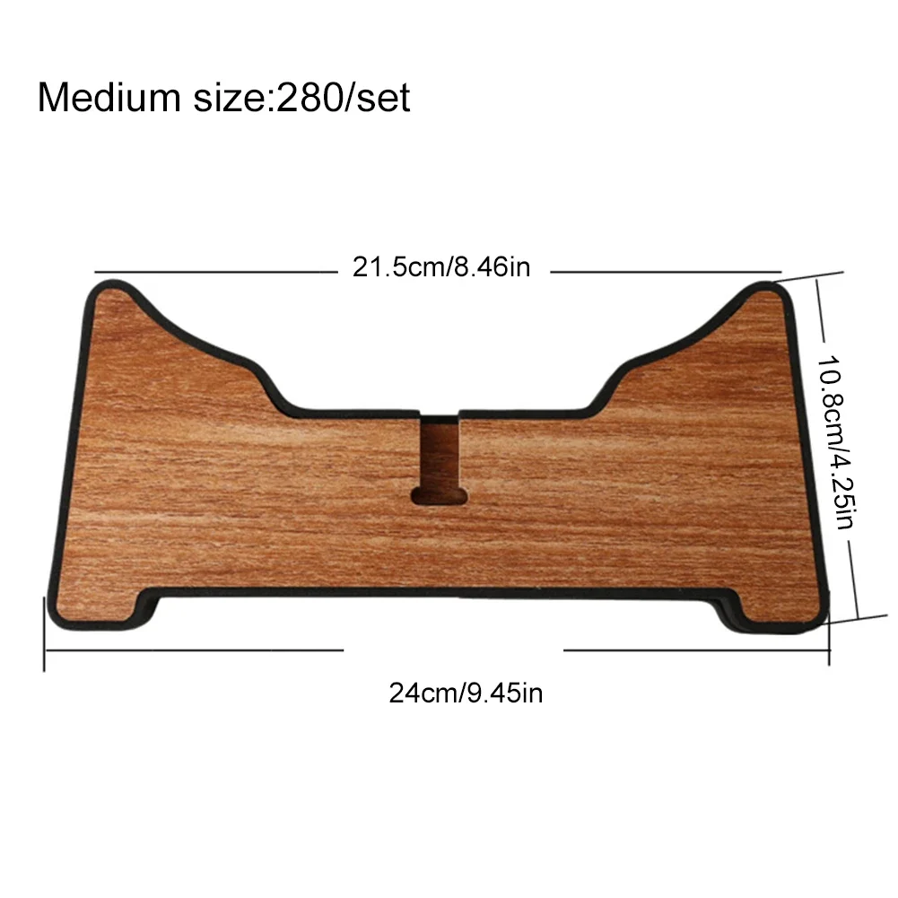 Steel Tongue Drum Holder Detachable Steel Tongue Drum Wooden Bracket Floor Bracket Holder for 8/10 Inch Percussion Instrument