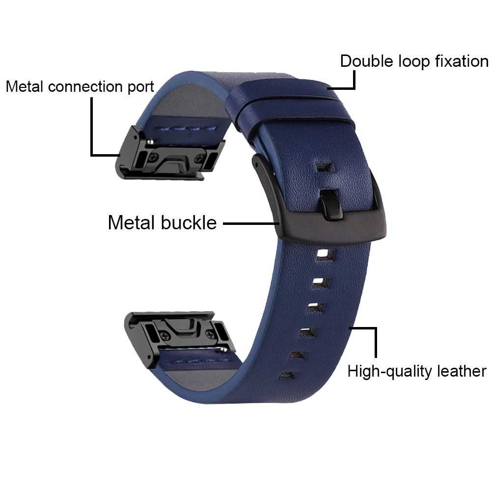 20 22 26mm  Garmin Fenix 7S 7 7X 6X 6 6S Pro 5X 5 5S 3HR 935 MK2 Smartwatch QuickFit  Correa