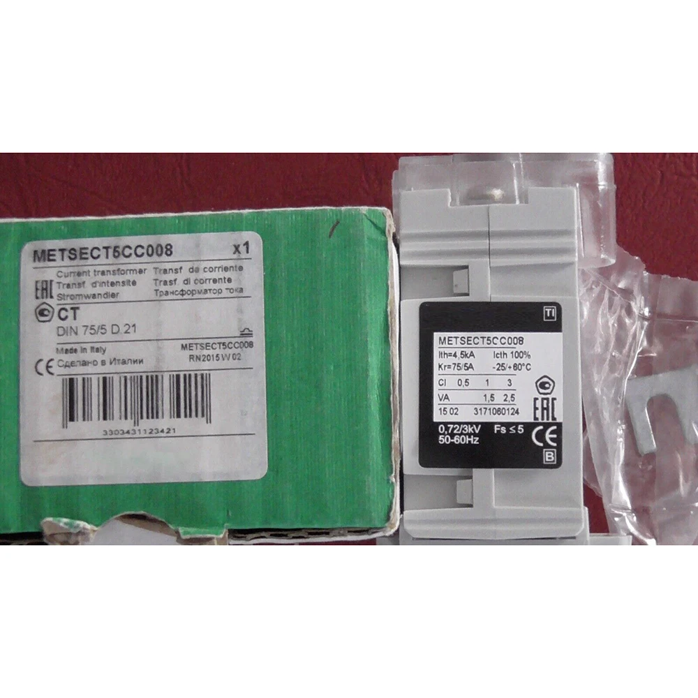  б METSECT5CC008 75/5A , ǰ  