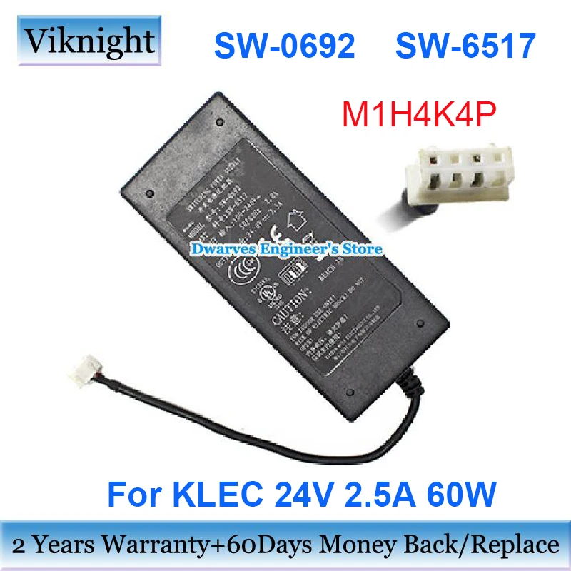 

Genuine SW-0692 SW-6517 Power Adapter 24V 2.5A 60W Charger For KLEC Power Supply For Gprinter GP-3120TU Windows Printer Drivers