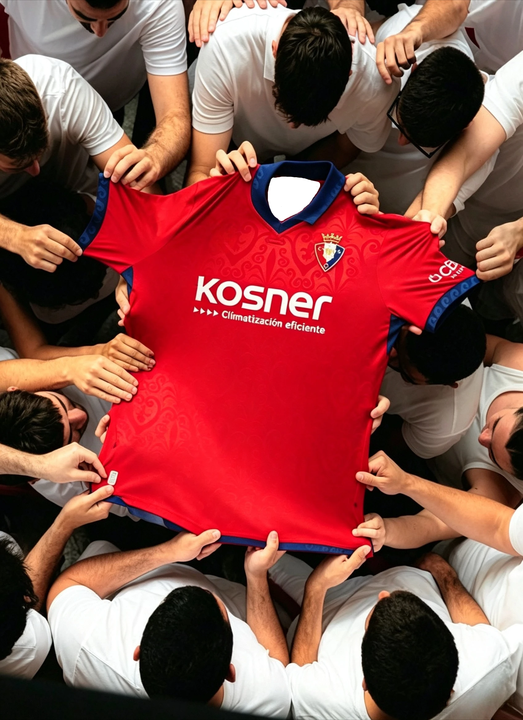 2026/27 CA Osasuna Saison-Trikot, 3D-Druck-Design Schnelltrocknendes Atmungsaktives T-Shirt, Herren- und Damen-Mesh-Fußball-T-Shirt