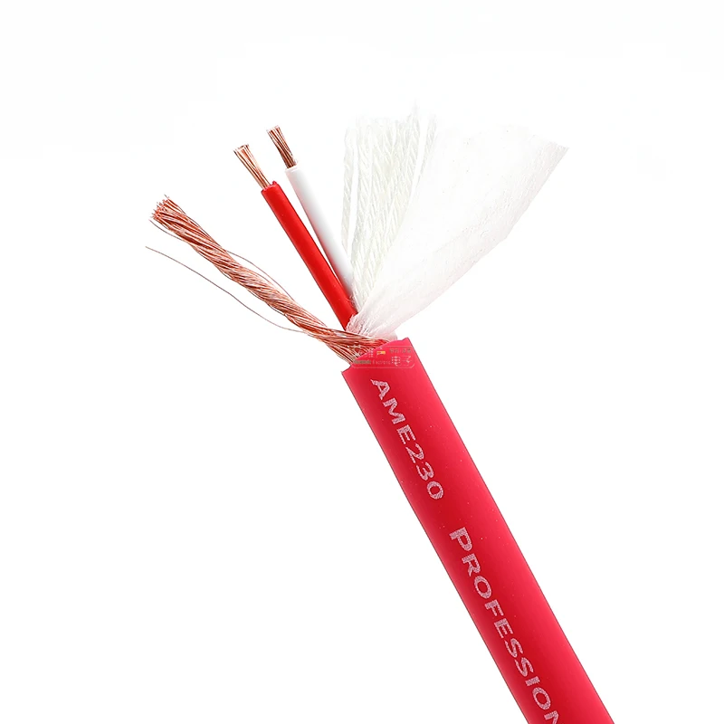 2 Hilos Cable De Audio HI-FI Zenitech - 2x0.75mm², 5m, Cobre Para Calidad De Sonido Óptima Cable Transparente