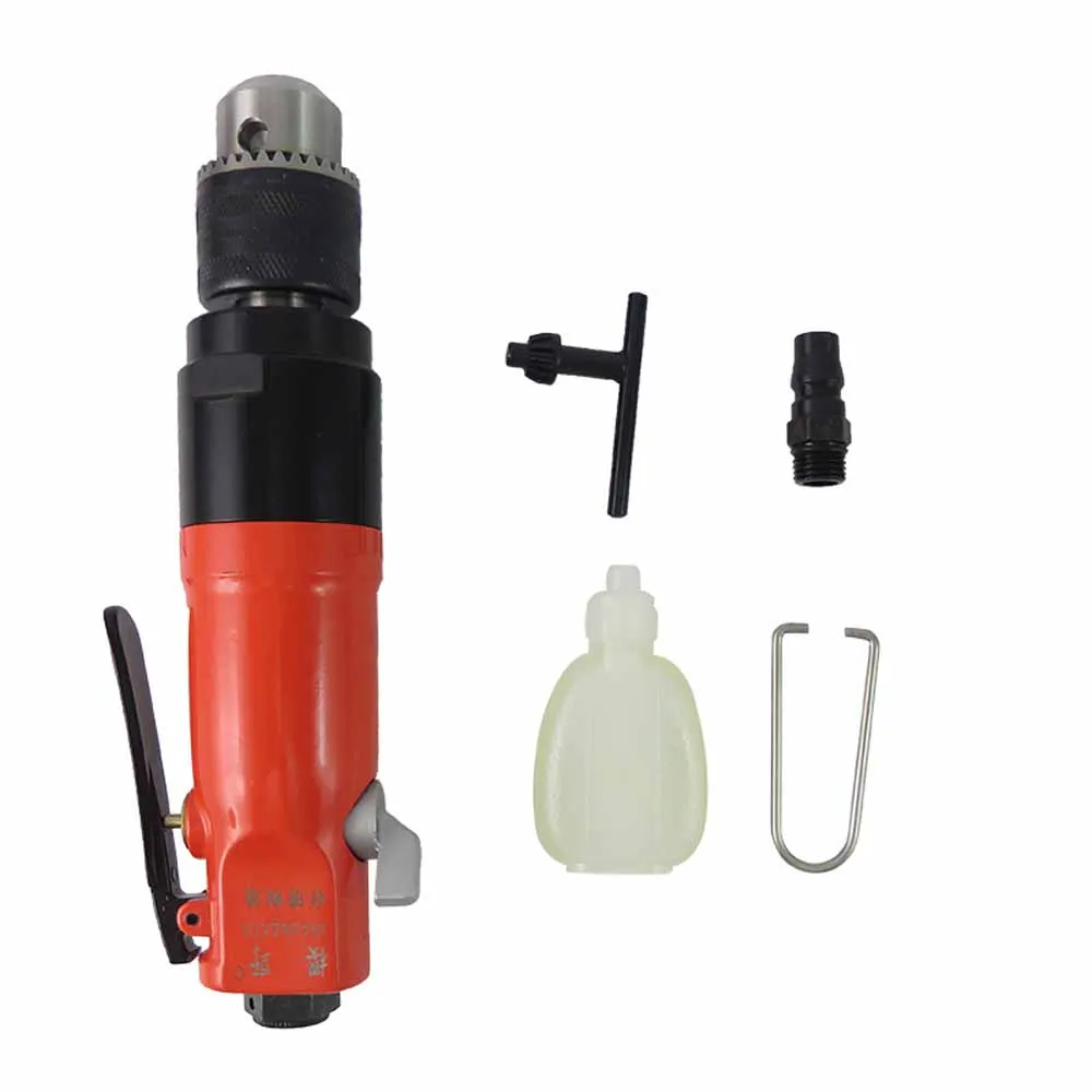 

3/8 Straight Shank Forward And Reverse Pneumatic Drill,Self-Locking Gun,Low-Speed,Tapping Machine