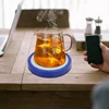 10W Cup Heater Coaster Coffee For Tea Mug Pad Portable Rechargeable USB Warmer 6