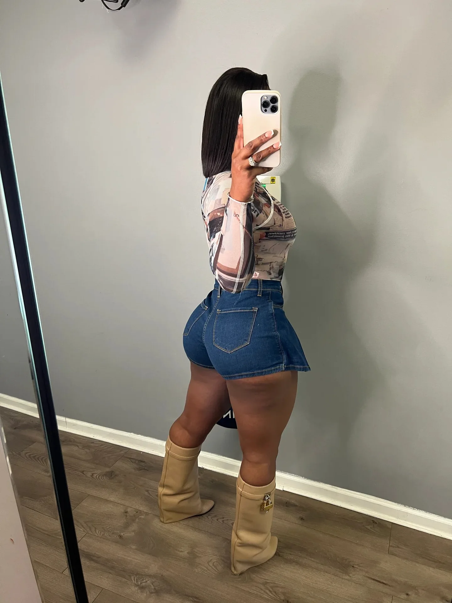 Denim Skirts Jean Shorts Pant Pleated Dress 2023 Winter Clothes Women Tie Dye Pant Y2K Streetwear Fashion Sexy Club Party Skirts