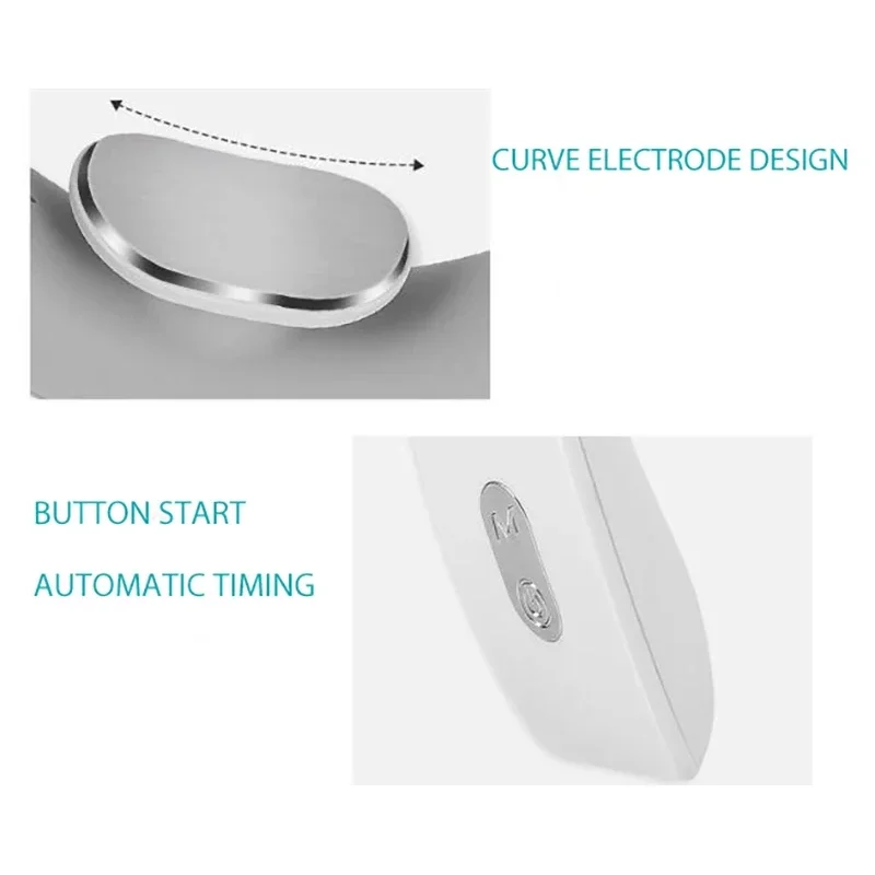 Intelligent massager electric pulse punch cervical spine device electromagnetic vibration kneading neck therapy neck massager