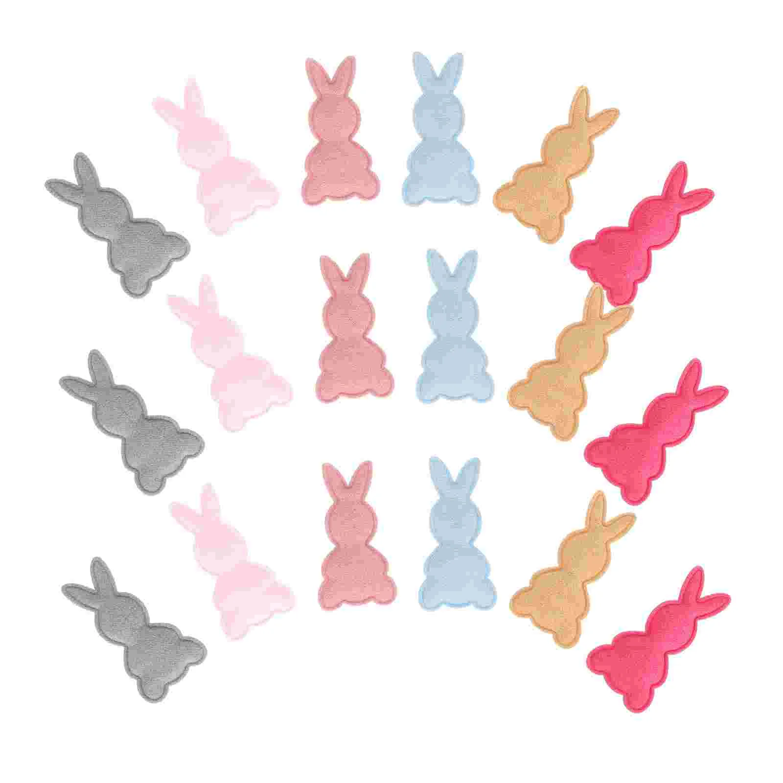 50 шт. аксессуары для одежды кролик весенний стиль паста материал DIY Аксессуары |