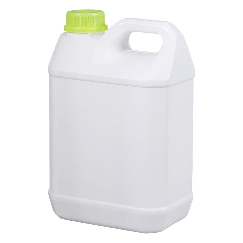 5 لتر زجاجة بلاستيكية محكمة الغذاء الصف مربع السائل جيري يمكن HDPE الحاويات ل هلام الشامبو متعددة الأغراض رائجة البيع 1 قطعة