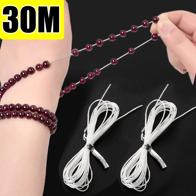Elastic Thread Making Bracelets  Stretch Elastics Bracelets - Jewelry  Findings & Components - Aliexpress