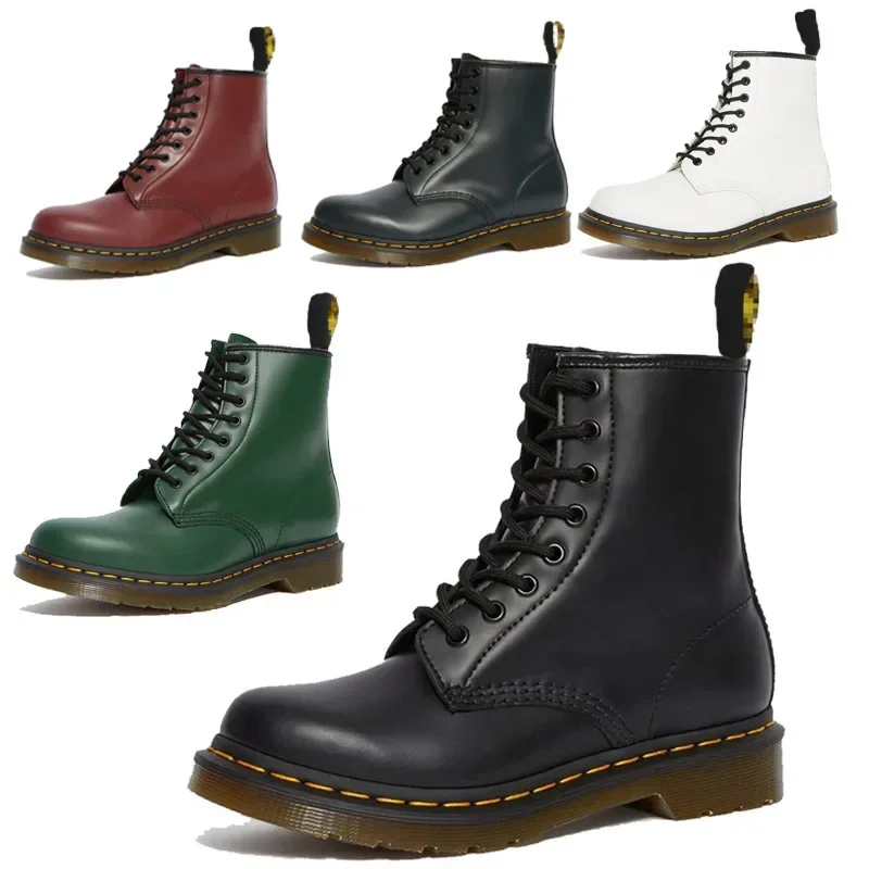 

2023 Spring Boots Ankle Boots Women Genuine Leather Height Increasing Motorcycle Shoes Femmes Snow Booties Rubber Heels
