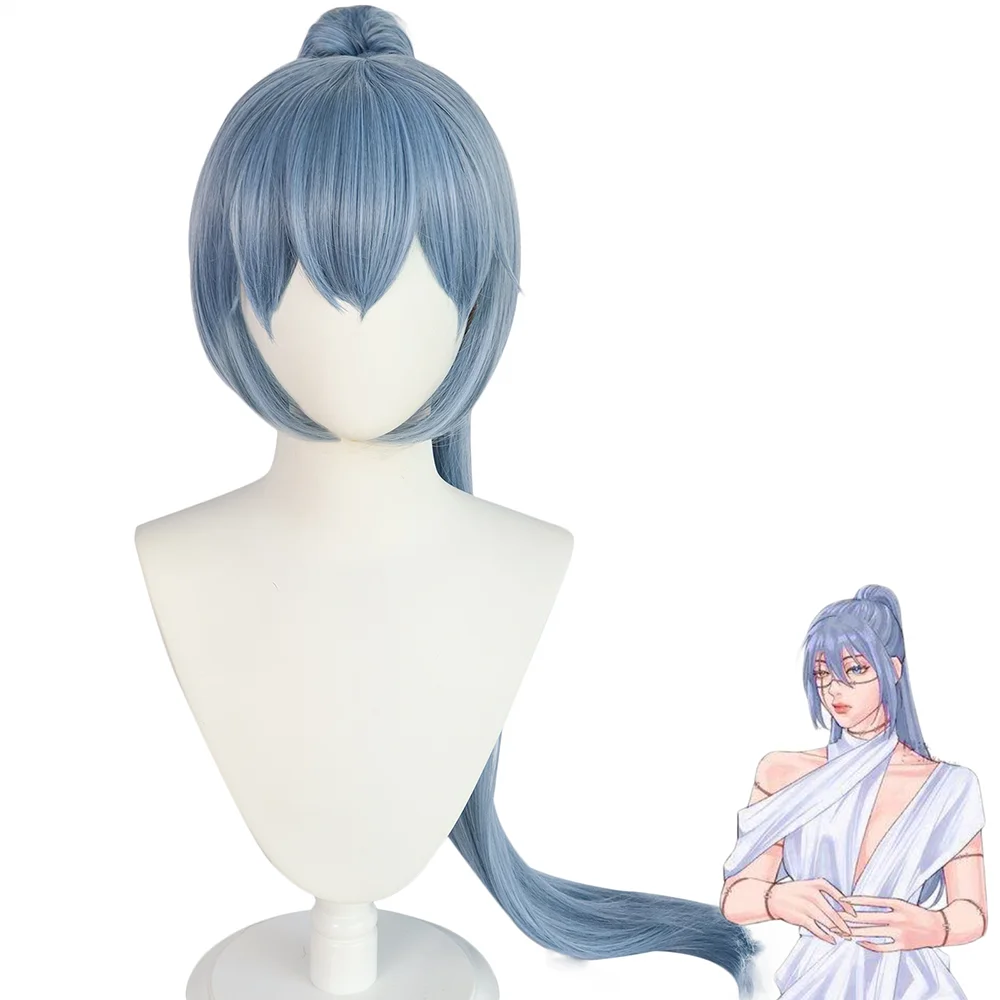 Anime Jujutsu Kaisen Mahito Cosplay Wig Long Ponytail Tiger Clip Ladies Heat Resistant Synthetic Halloween Party Wig Synthetic Wigs For White Aliexpress