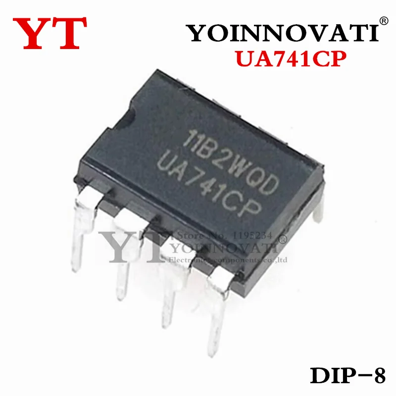 10PCS/100PCS UA741CP DIP-8 UA741 DIP UA741CN UA741C logic ic