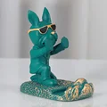 Green pusing dog