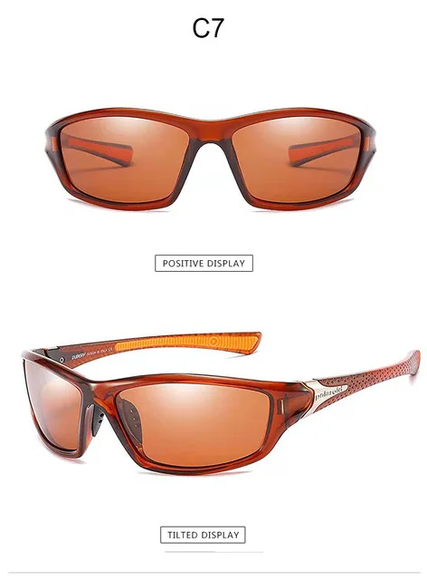 Occhiali Da Sole Unisex 2025 Regolabili Polarizzati - Sport Outdoor UV400 Rotondo Oro