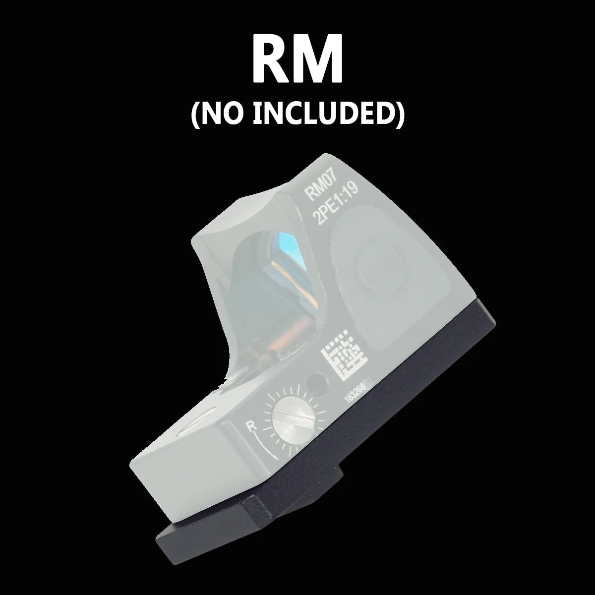 Universal Glock Mount Plate For Glock Rear Sight Scope Plate Mount Base Adapter Fit Tri RM VISM M1 M2 Red Dot Sight