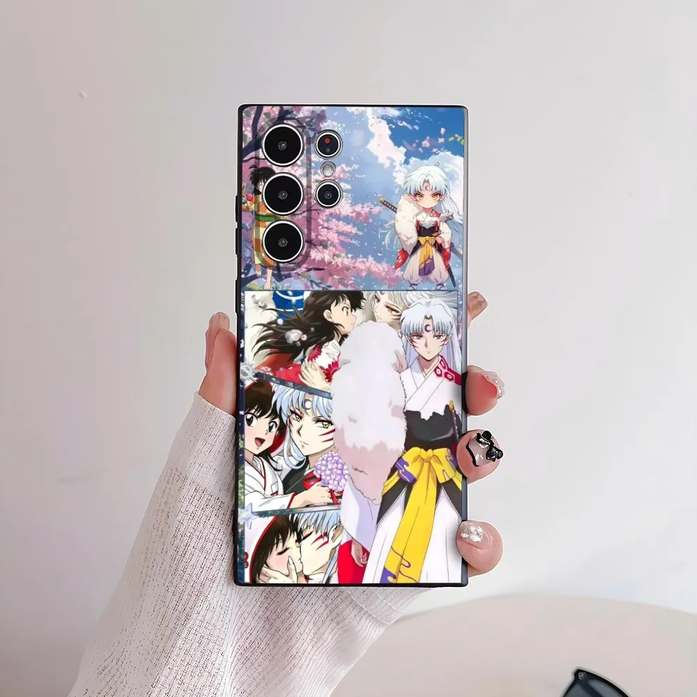 Inuyasha and Sesshomaru Frosted Non-Slip Full Cover Soft Phone Case