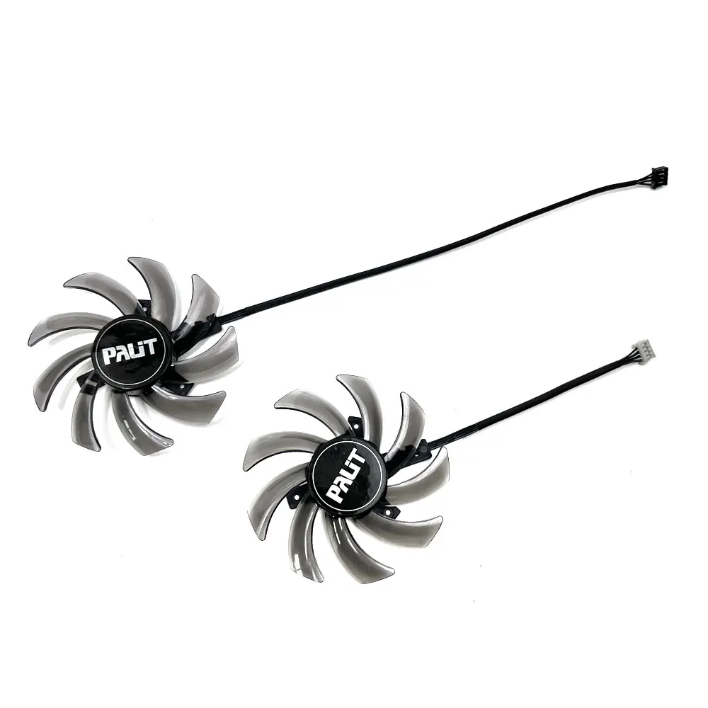 Palit Gtx 1660 Super fã Gpu para Palit Rtx 2070 Dual 2060 Duplo Gtgtx 1660 Fan 1660 ti Dupla Placa de Vídeo Ventilador de Refrigeração Novo Ga91s2u Fdc10h12s9-c - Imagem 3
