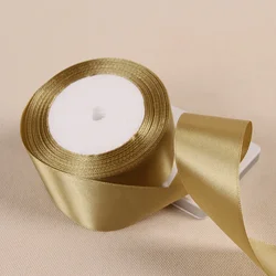 Elegant 40mm Polyester Satin Ribbon - 22 Meters for Gift Wrapping & Home Decor (18 bronze)