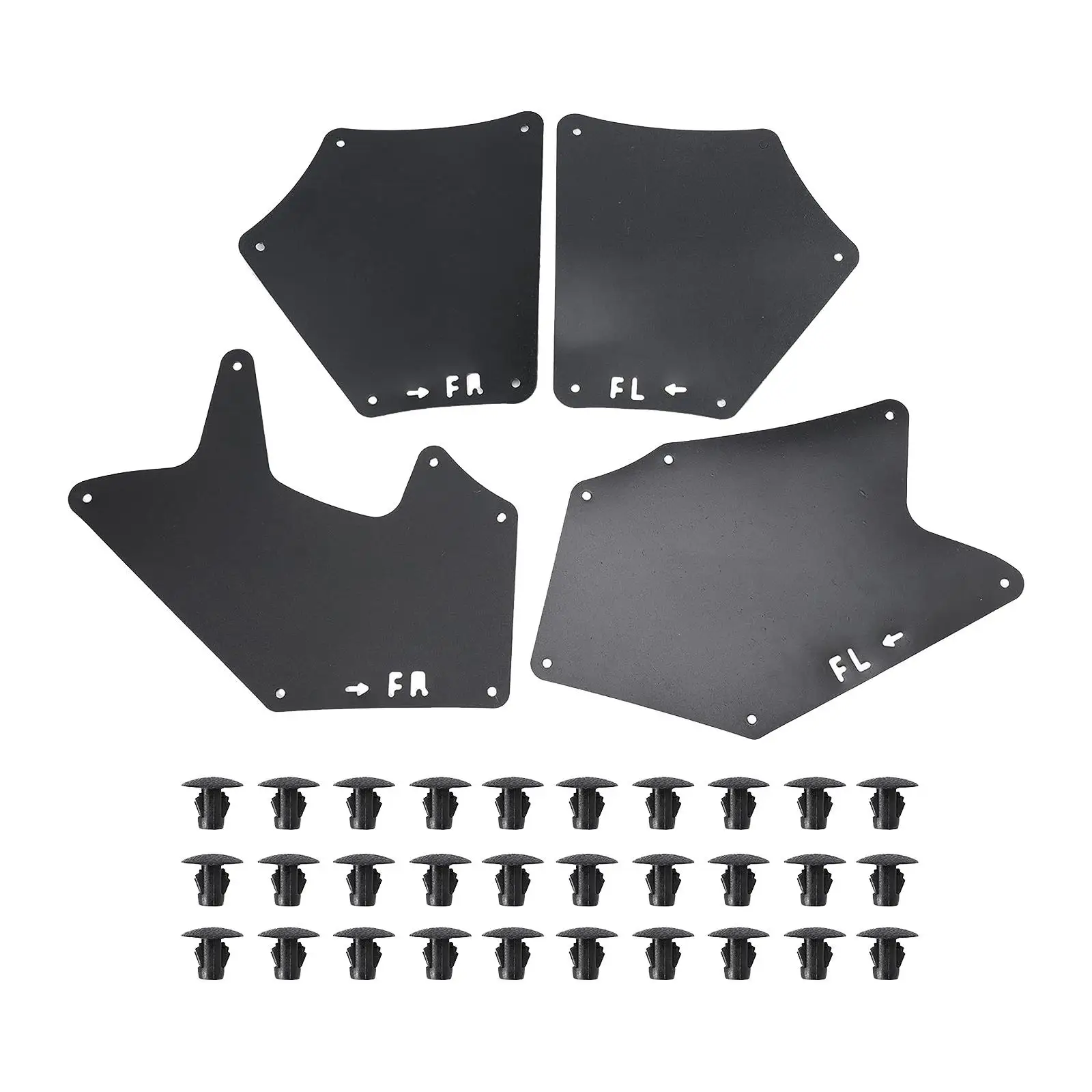 

4 шт., брызговики для Toyota tundra 2008-2021