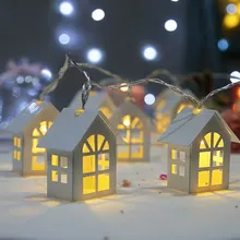 

1.5/3/6M LED String Light Garland Bedroom Home Decor Christmas Lights Outdoor Wood House Warm White Holiday Lighting Party Lamp