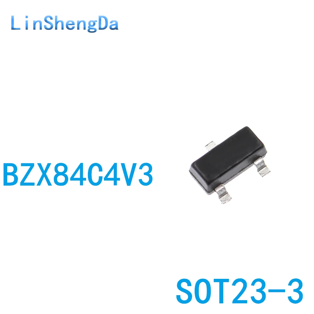 

Whole disc BZX84C4V3 voltage regulator diode 4.3V SMD SOT23 screen printed Z17 (3K installation)