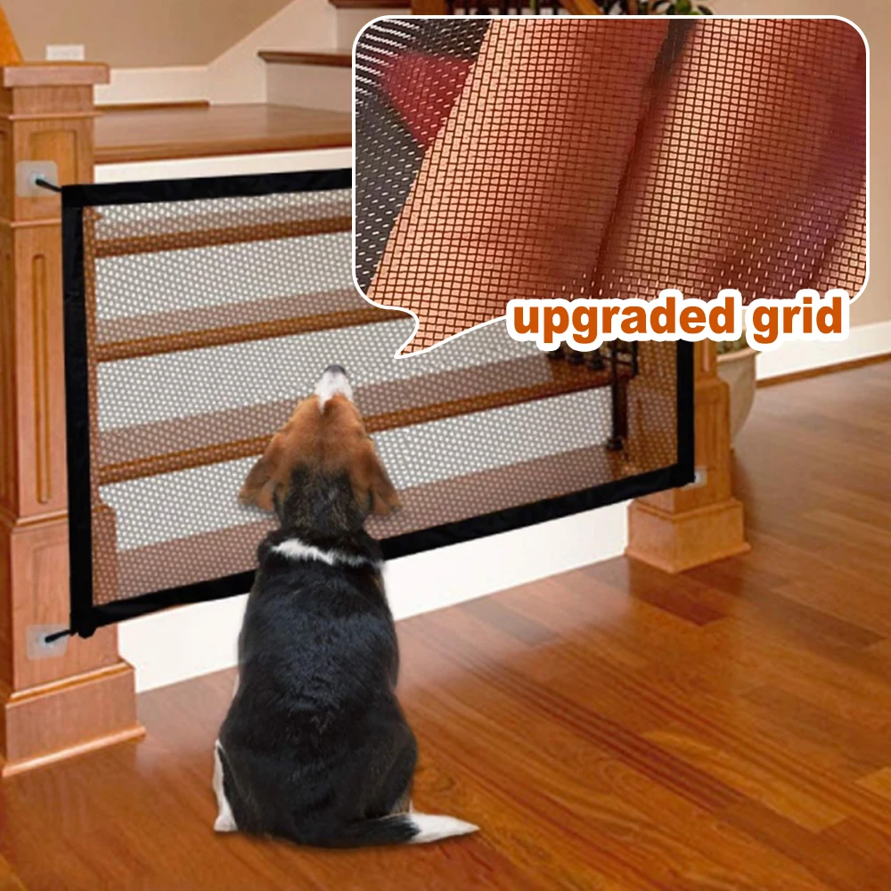 Pet Dog Safe Ingenious Mesh Dog Fence For Indoor And Outdoor Gate pet-dog-safe-ingenious-mesh-dog-fence-for-indoor-and-outdoor-gate