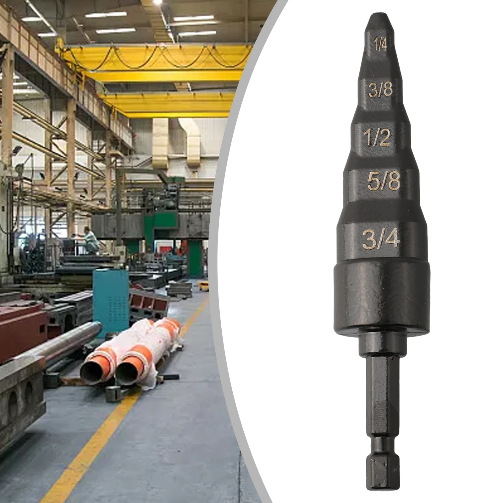 

1pc Air Conditioner Copper Pipe Expander Swaging Drill Bit Set Household Metal Repair Tool Flaring Tools Accessories