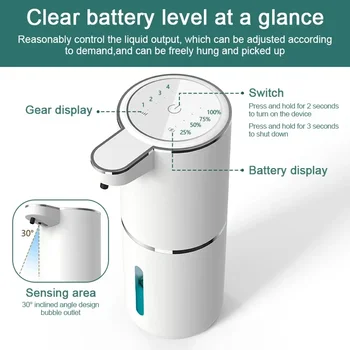 Touchless Rechargeable Foam Soap Dispenser 1