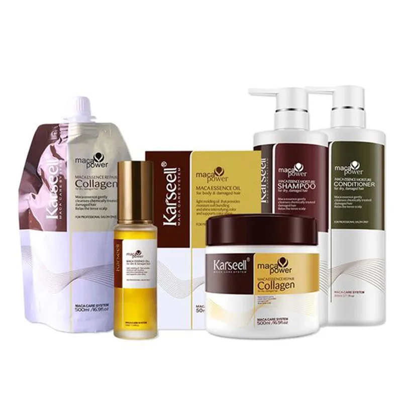 

Collagen Repair Hair Mask Essence Smooth Hair Treatment Deep Conditioning Argan Oil Deep Hair Care Products for All Hair Types