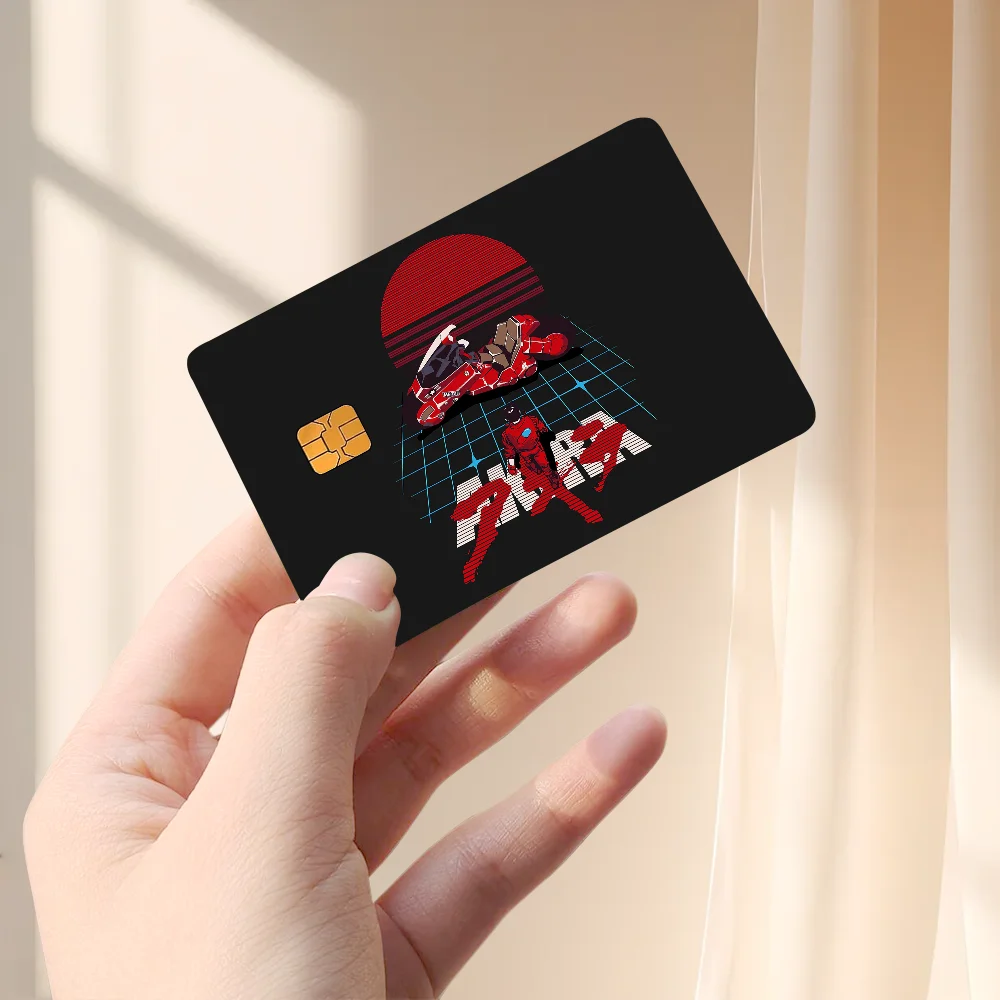 Akira Anime Credit Card Protective Stickers - Scratch and Abrasion Resistant