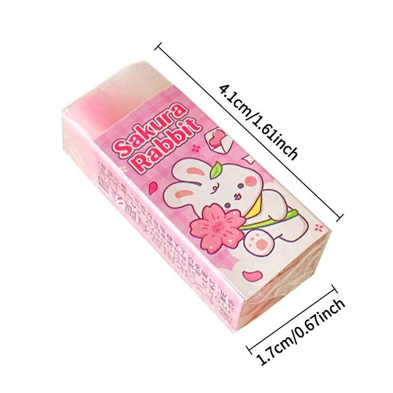 10PCS Erasers, special for students, free of lint erasers, drawing and sketching erasers - 6