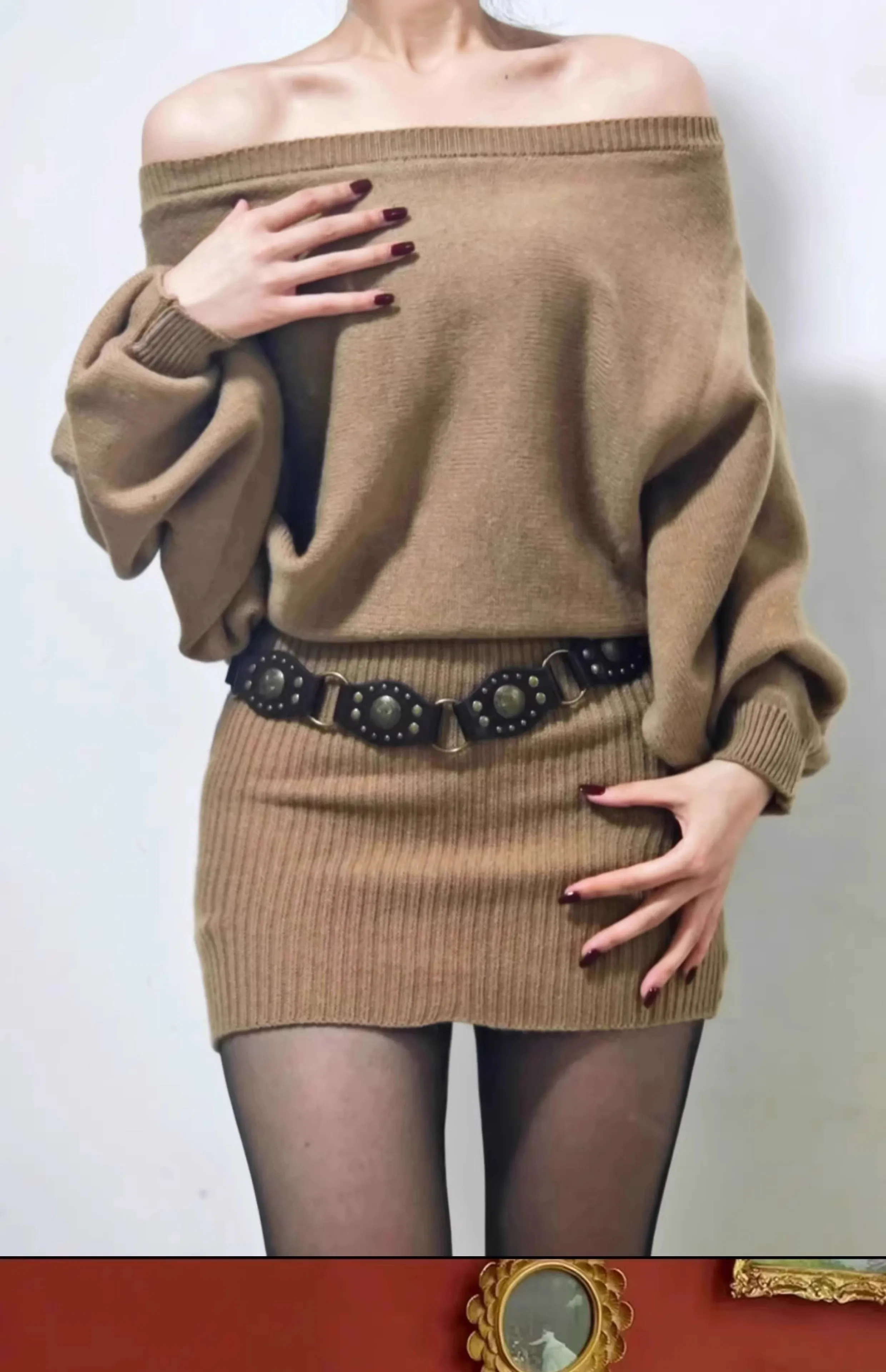 1 Stück Western-Cowboy-Nieten-Patchwork-Ledergürtel, Retro-Design, modischer Gürtel mit quadratischer Schnalle für Damen, geeignet für den täglichen Gebrauch. – Detail 9