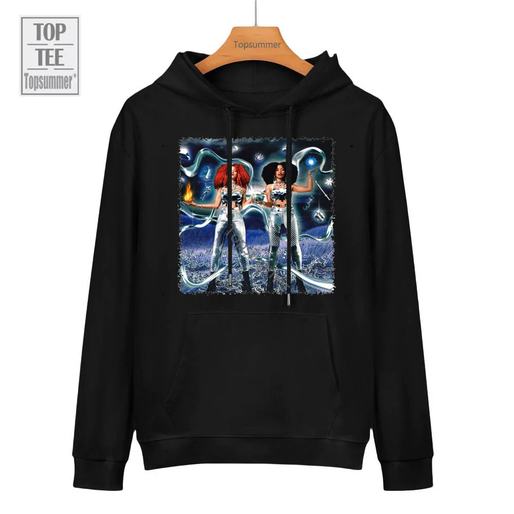 

Supernova Album Hoodies Nova Twins Tour Hoodie Mens Hip Hop Rock Sweatshirt Graphic Printed Clothing