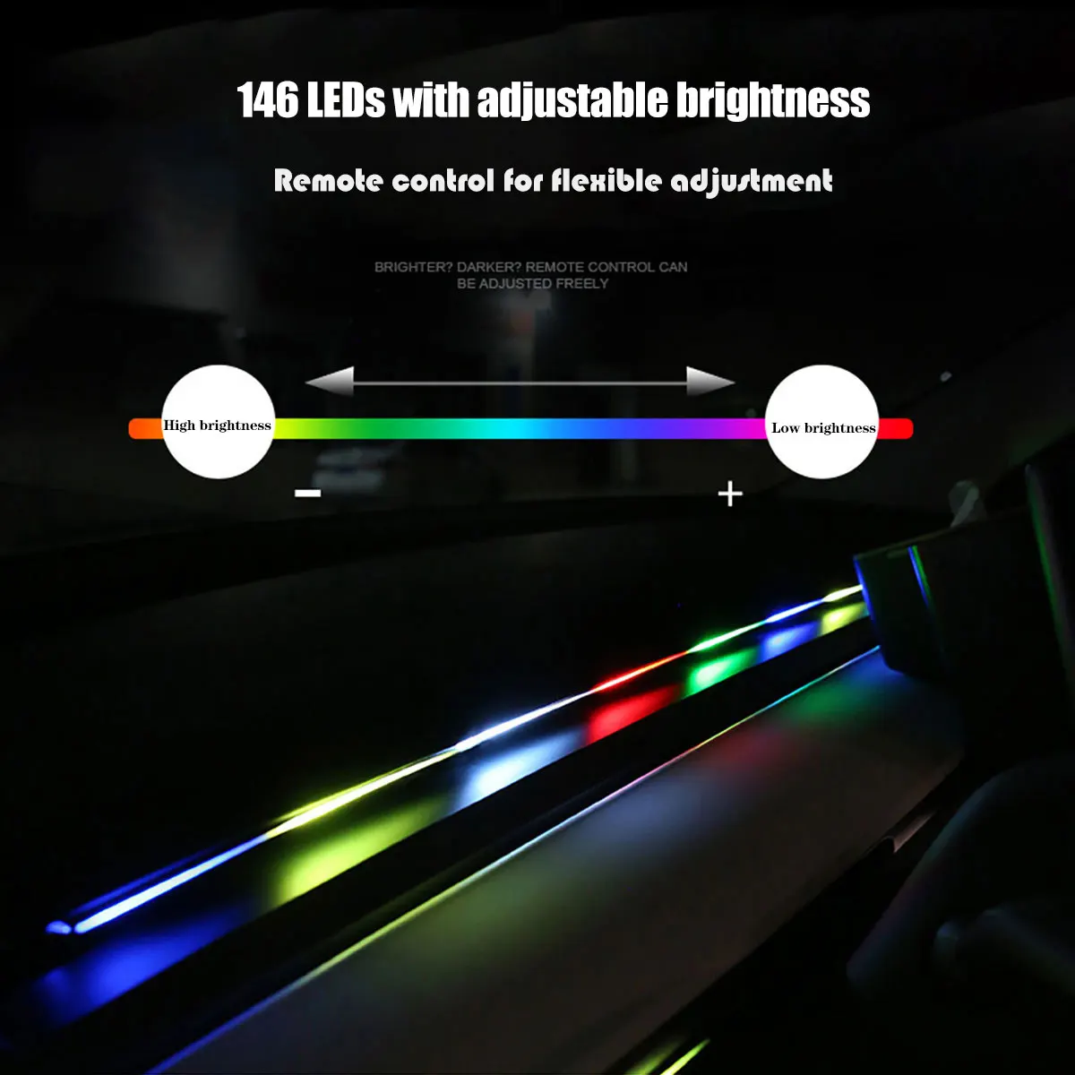For Arcfox Kaola 2024 2025 2026 2/18 In 1 Car Ambient Lighting Led Trunk Interior Led Lights Usb Rgb Ensemble Streamer Auto Part, Alina Gadgets