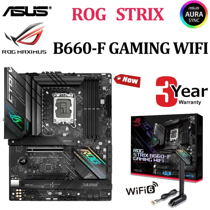 ASUS ROG STRIX B660-A GAMING WIFI Carte mère Intel LGA 1700