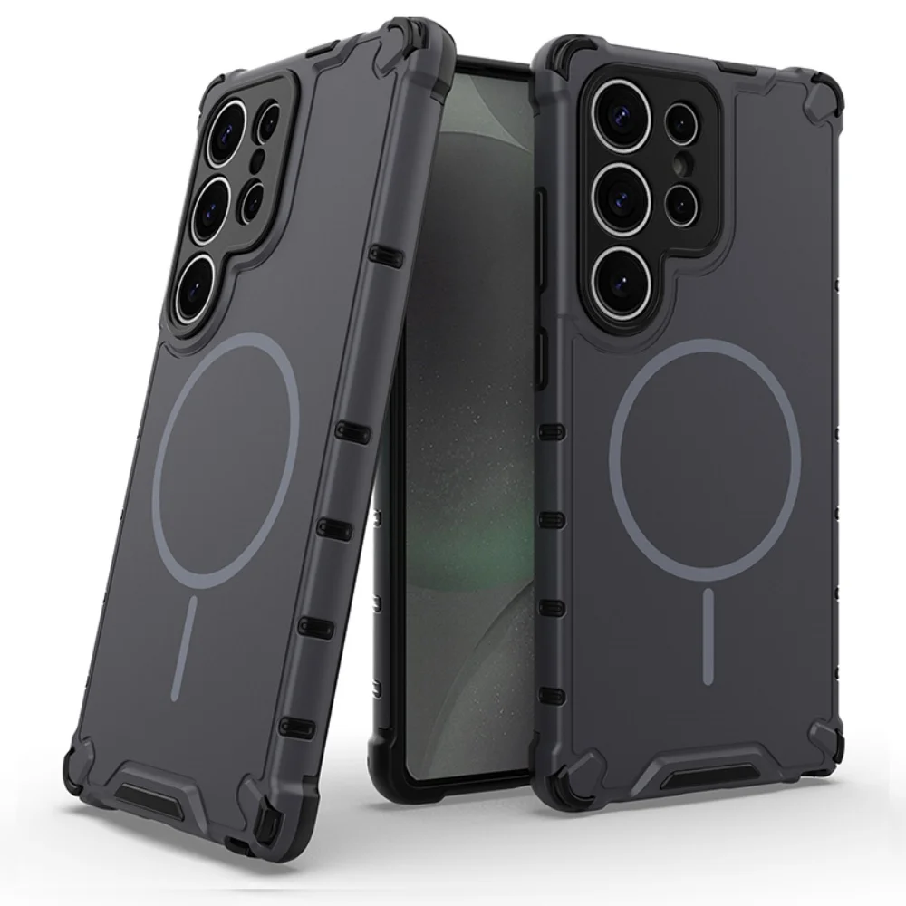 Magnetic Armor Heavy Duty Rugged Shockproof Case with MagSafe Compatibility